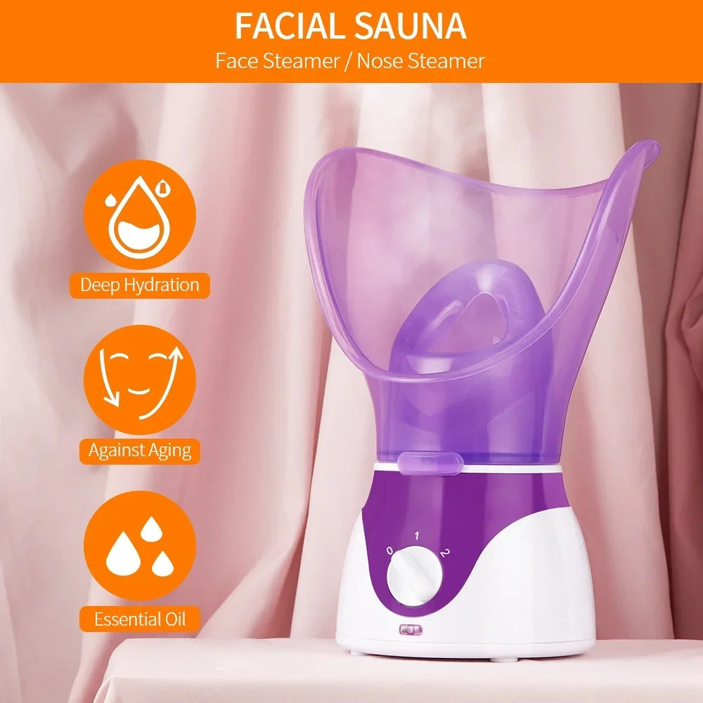 Facial Steamer – Deep Pore Cleansing & Skin Hydration Device